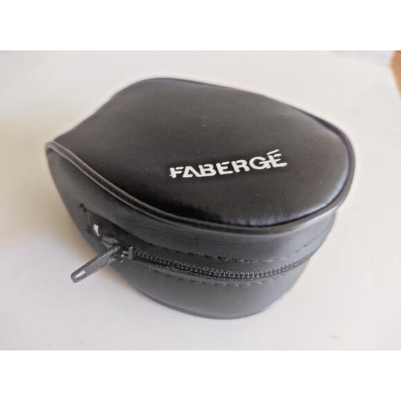 Vintage Faberge Foldable Compact Sunglasses with Leather Case - Picture 2 of 10